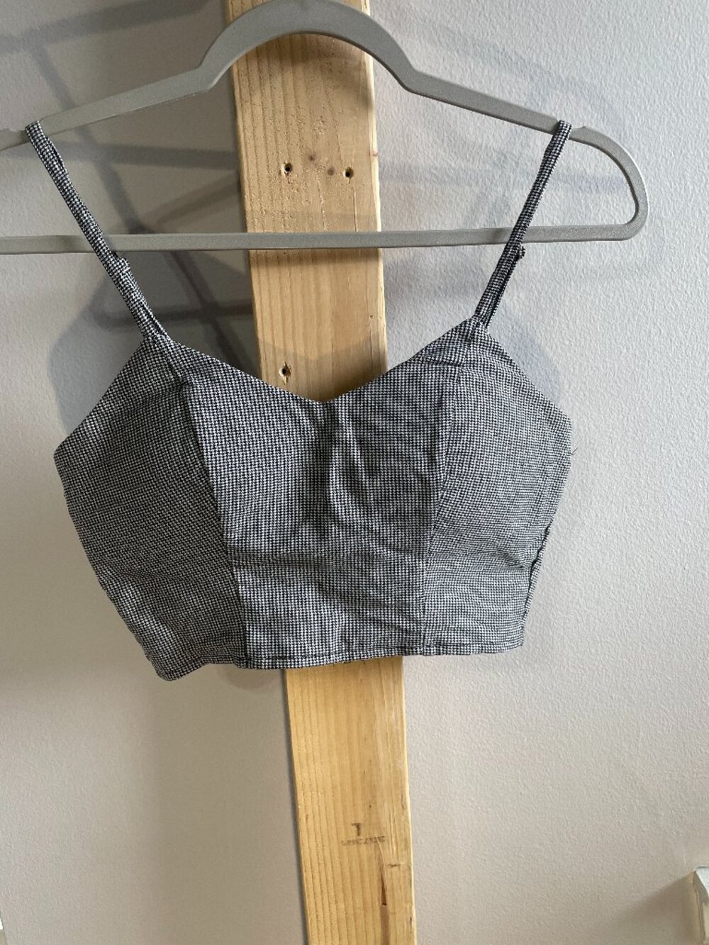 Cropped Bustier Style Tank